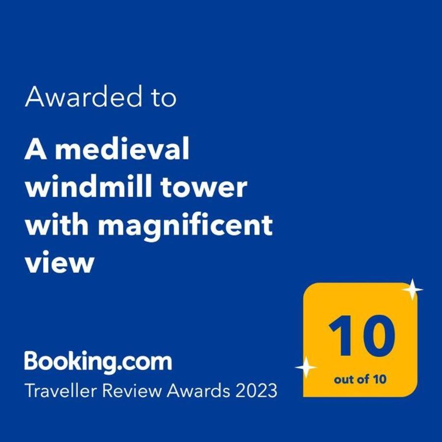 A Medieval Windmill Tower With Magnificent View Rhodes City Екстер'єр фото